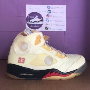 Jordan 5 Off White 'Sail'